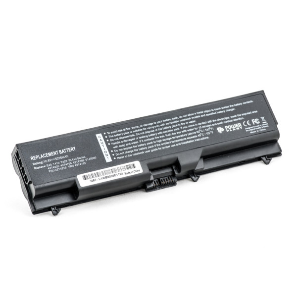 Аккумулятор PowerPlant для ноутбуков Lenovo ThinkPad SL410K (FRU42T4795, IMSL40LH) 10,8V 5200mAh